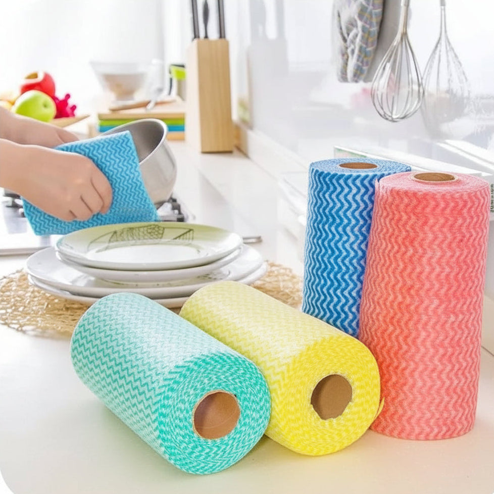 50 Sheets Roll Reusable And Washable - All-In-One Store