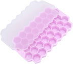 AuraSilic 37-Grid Honeycomb Ice Cube Tray