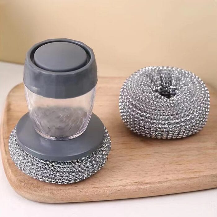Aua Soap Dispensing Palm Brush