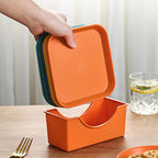 Aura 10-Pcs Square Plastic Plate Set