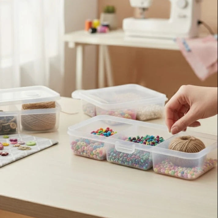 Aura TriSort Plastic Storage Box