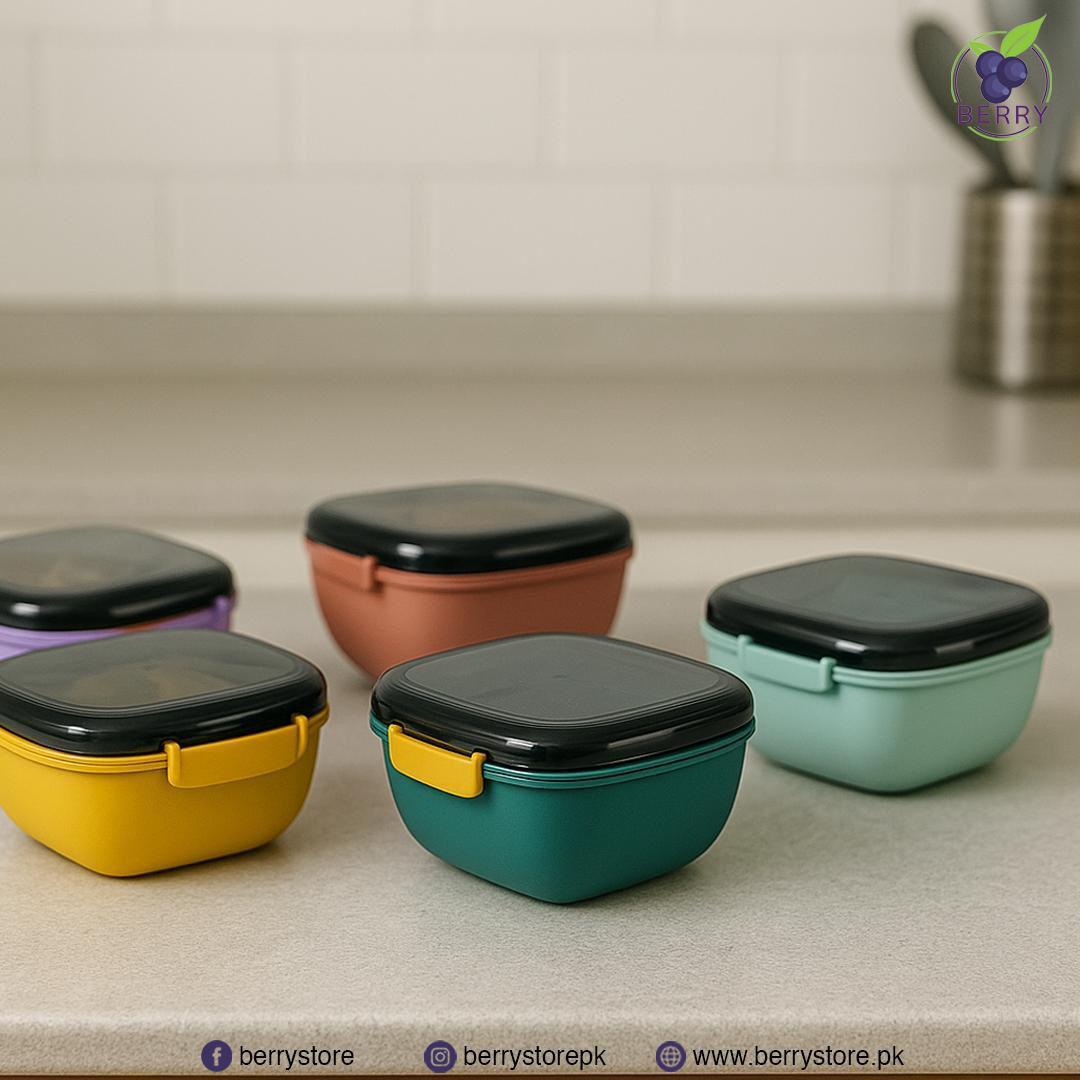Aura Plastic Lunch Box 700ml